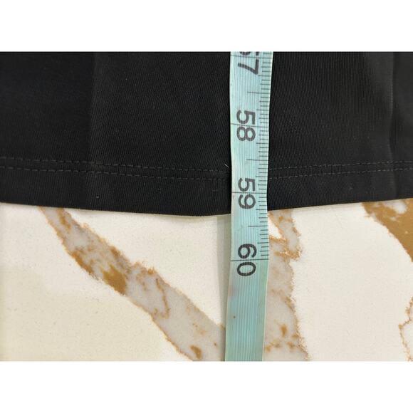 Lauren Ralph Lauren Black Label Gown Nadira Jersey Front Twist Dress SZ6 Black - Picture 9 of 10